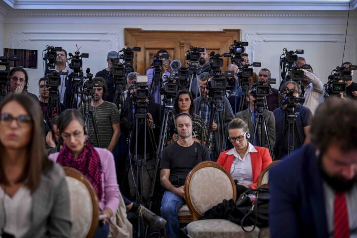 novinari snimateli foto vlada mk