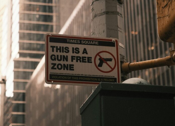 Photo by Hugo Breyer on Unsplash, gun