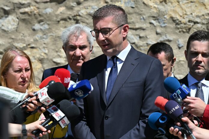 Христијан Мицкоски, премиер на Северна Македонија, на одбележување на 123 годишнината од смртта на Гоце Делчев