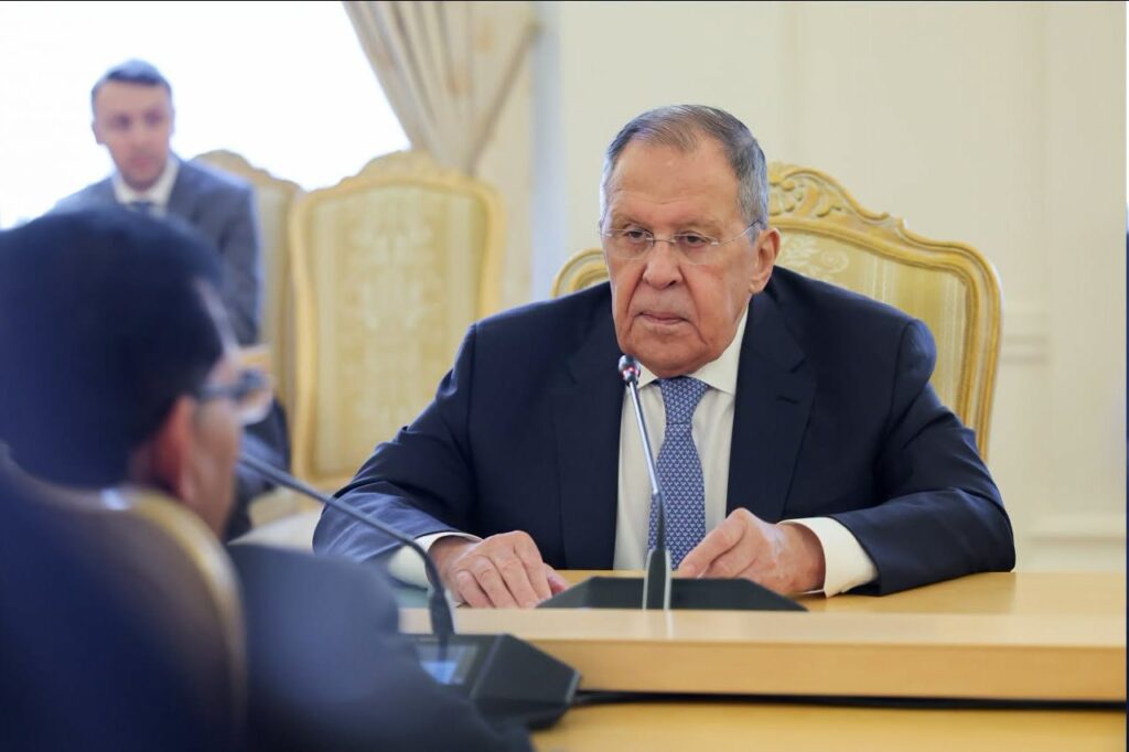 sergej lavrov - foto MNR na Rusija