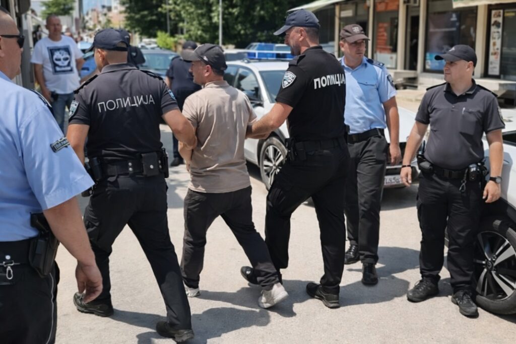 Priveduvanje na rakovoditel vo Komunalec Gostivar - foto Printskrin