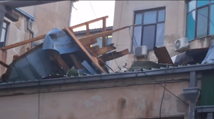 video grab od video od Telma za bolnicata vo Stip