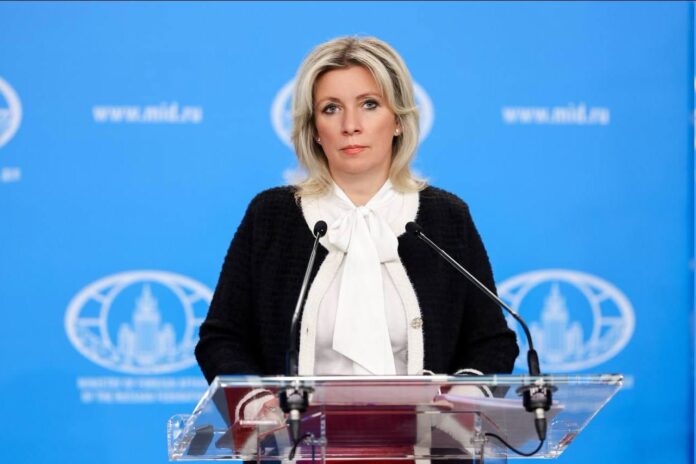 marija zaharova - foto MNR na Rusija