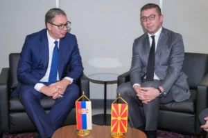 Mickoski Vucic Facebook/Hristijan Mickoski