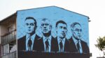 Lideri na OVK, mural vo Pristina RFE/RL