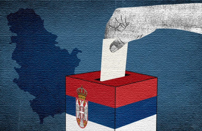 srbija izbori graficka ilustracija